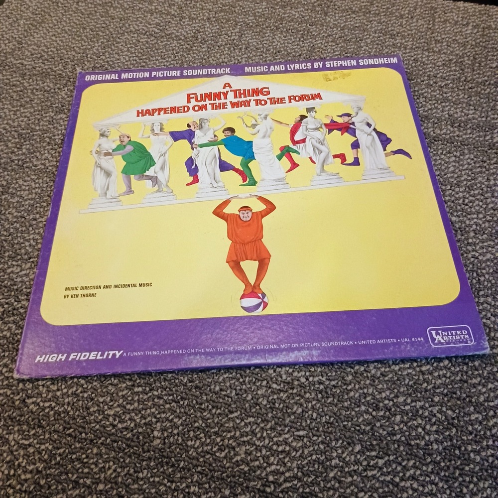 A Funny Thing Happened on the Way to the Forum Soundtrack Vinyl LP Sondheim